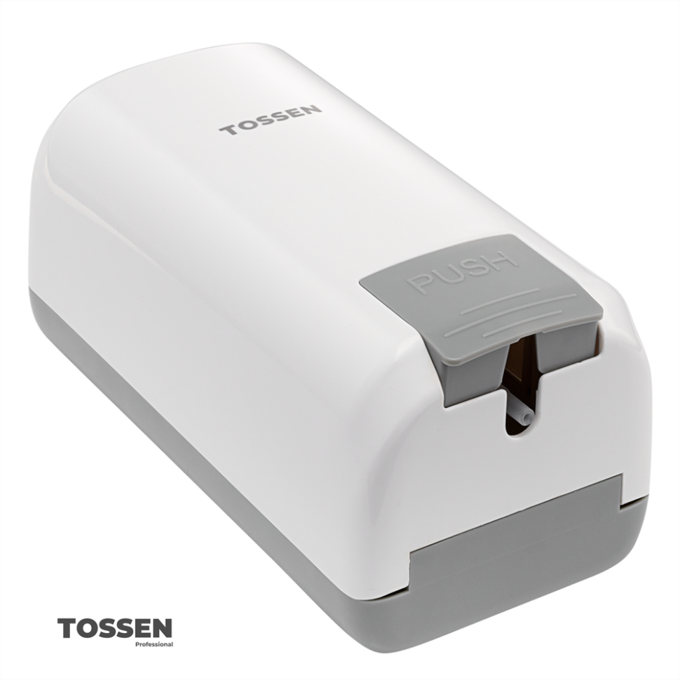 TOSSEN MN-7220 PW - механический дозатор жидкого мыла (коллекция «Классический белый»)  