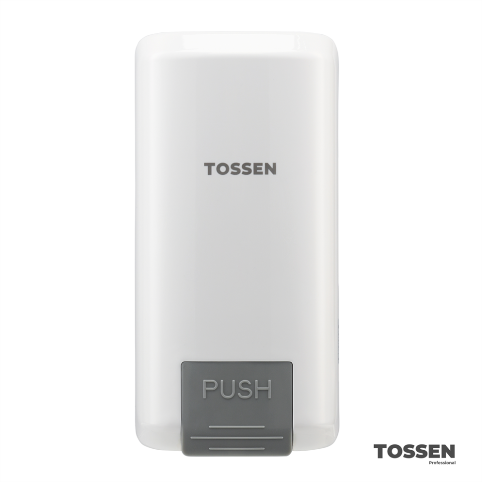 TOSSEN MN-7220 PW - механический дозатор жидкого мыла (коллекция «Классический белый»)  