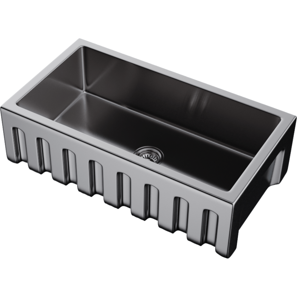 Кухонная мойка Omoikiri Mikura 83-SI Natceramic/silver