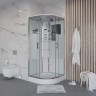 Душевая кабина Niagara Ultra NG-301-01 (90х90х220) низкий поддон(16см),стекло матовое,4 места