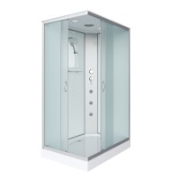 Душевая кабина Niagara Classic NG-43295-14QG (120х90х215) низкий поддон(13см),стекло матовое,3 места