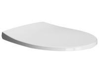 Сиденье с крышкой для унитаза GSI MODO MS98C11 c Soft Close, белое глянцевое  