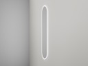 Зеркало для ванной ARMONIA овальное двойной LED подсветкой 450*1785*25 mm Salini 27MA.02.450.1785
