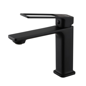 Смеситель для раковины Gid Niagara L057-BM-K L057BMK черный матовый