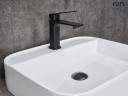 Смеситель для раковины Gid Niagara L057-BM-K L057BMK черный матовый