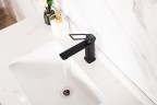 Смеситель для раковины Gid Niagara L057-BM-K L057BMK черный матовый