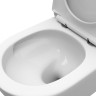 Унитаз подвесной безободковый с сиденьем и смывом TORNADO BelBagno UNO-TOR BB5177CH-TOR/SC