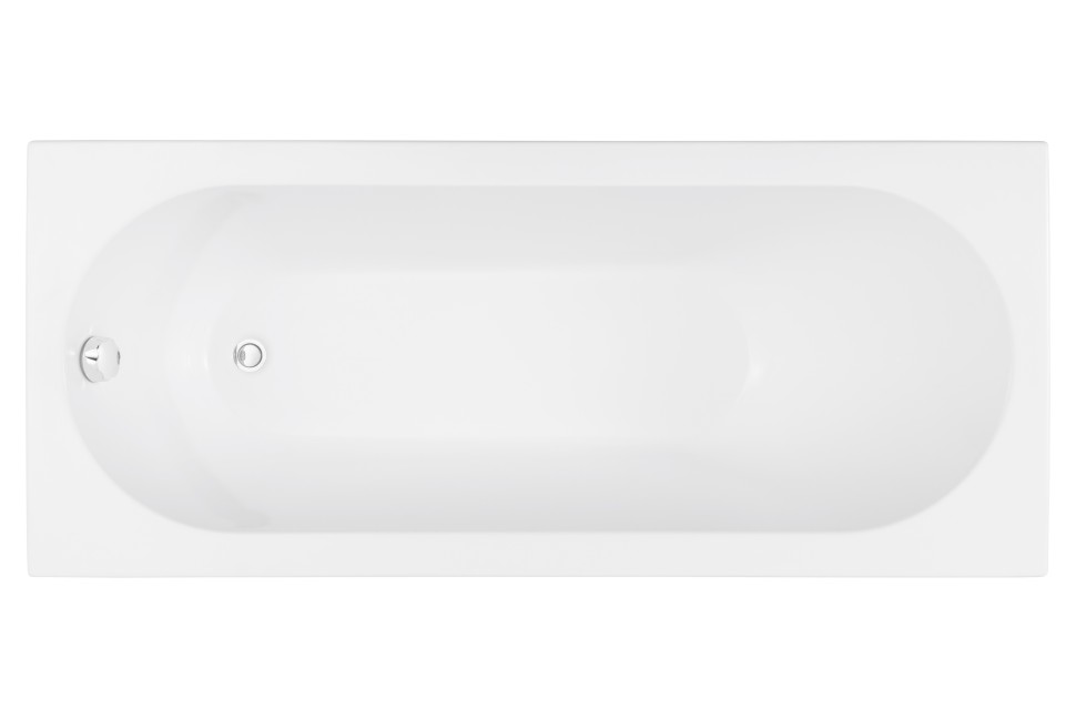 Акриловая ванна с каркасом Uperwood Next 165x70 см, белая