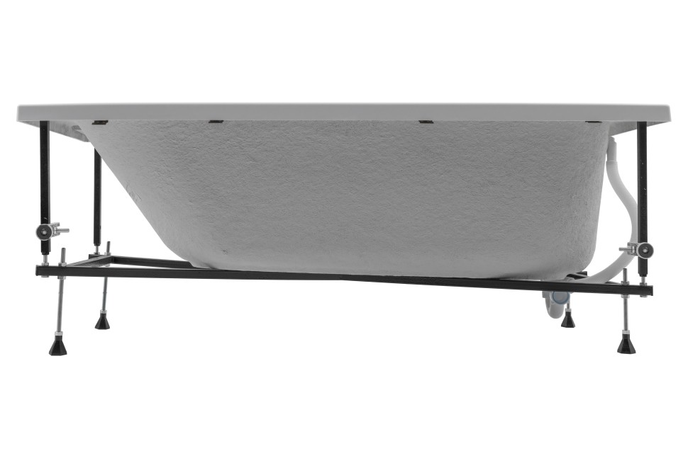 Акриловая ванна с каркасом Uperwood Next 165x70 см, белая