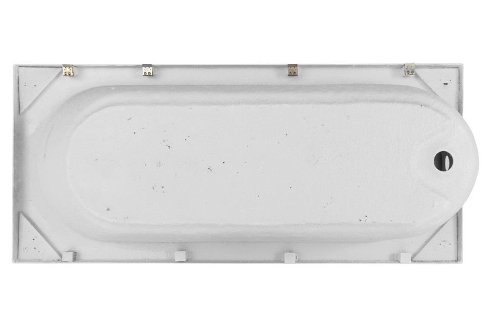 Акриловая ванна с каркасом Uperwood Next 165x70 см, белая