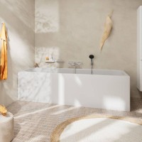 Смеситель Hansgrohe Tecturis S для ванны, настенный, цвет: хром 73422000