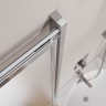 Душевая шторка на ванну CEZARES SLIDER-VF-11-90/150-P-Cr