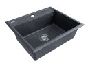 Мойка STEPIA 60, IT-GRANIT, PM115951-DG, графит, 590х510, Paulmark