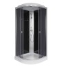 Душевая кабина Niagara Eco E100/13/TN (100х100х215) низкий поддон(13см),стекло тонированное,3 места