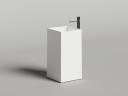 Раковина напольная ARMONIA SQUARE 01 покраска по RAL полностью 450х450х900 S-Sense Глянцевое