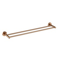 Полотенцедержатель двойной Timo Saona 13056/19 розовое золото