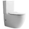 Унитаз напольный Ceramalux с сиденьем и бачком K2176-1 цвет белый