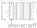 Кумир-0 EU50 правый 500х750 11 секций