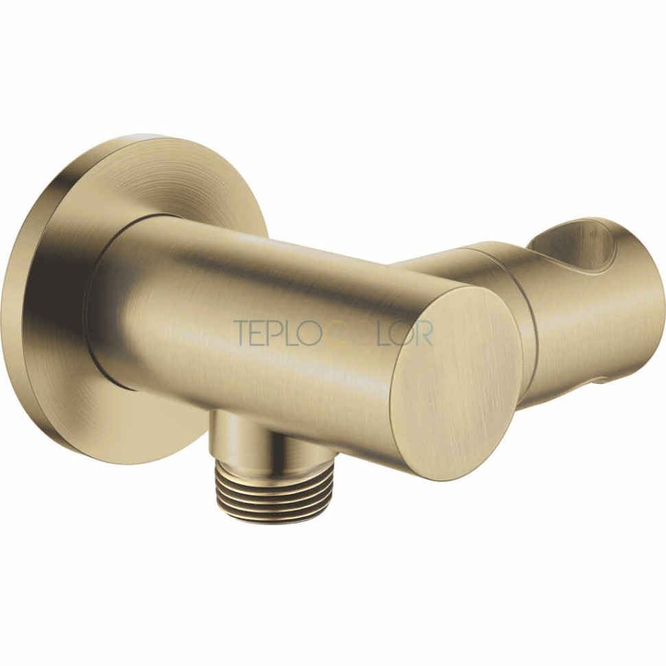 Кронштеин для подключения шланга, круглые, с держателем для лейки