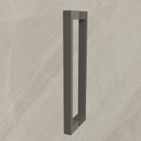 Душевая дверь Экстенза (Extenza) VDP-4EX1112CLGM, 1100/1200, вороненая сталь, стекло прозрачное