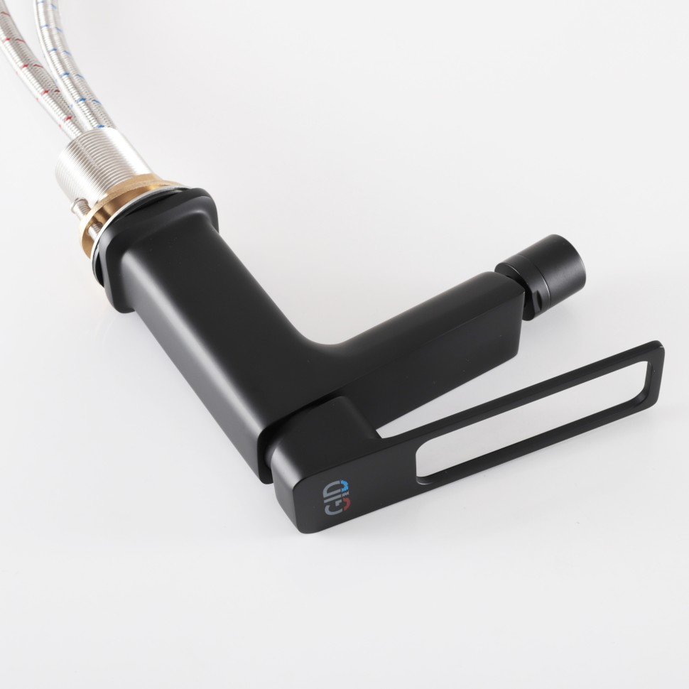 Смеситель для биде Gid Niagara L057-BM-B L057BMB черный матовый