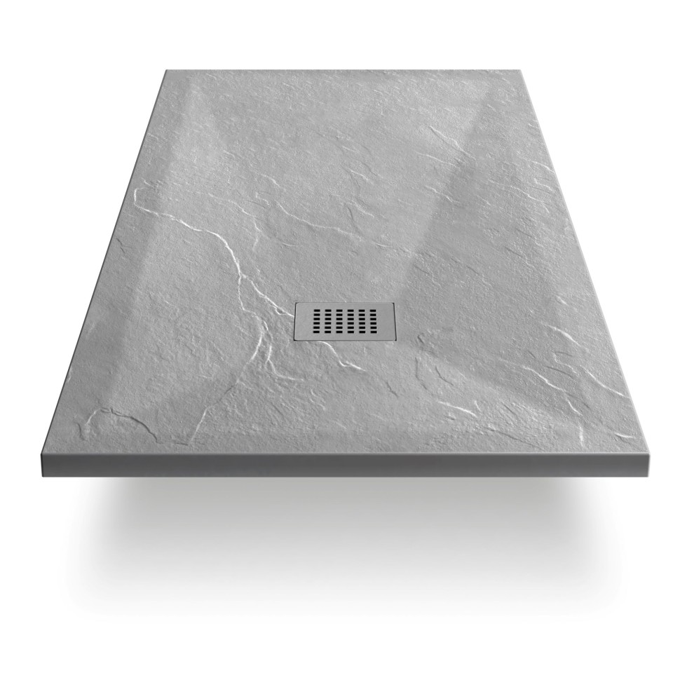 Поддон для душа из искусственного камня VST-4SR1012G,1200*1000*25, серый