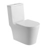 Унитаз-моноблок с сиденьем и смывом TORNADO BelBagno TRE-TOR BB673CP-MN-TOR/SC