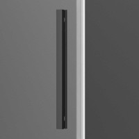 Душевой уголок Soft VSR-3SO9015CLGM, 1500*900, вороненая сталь, стекло прозрачное