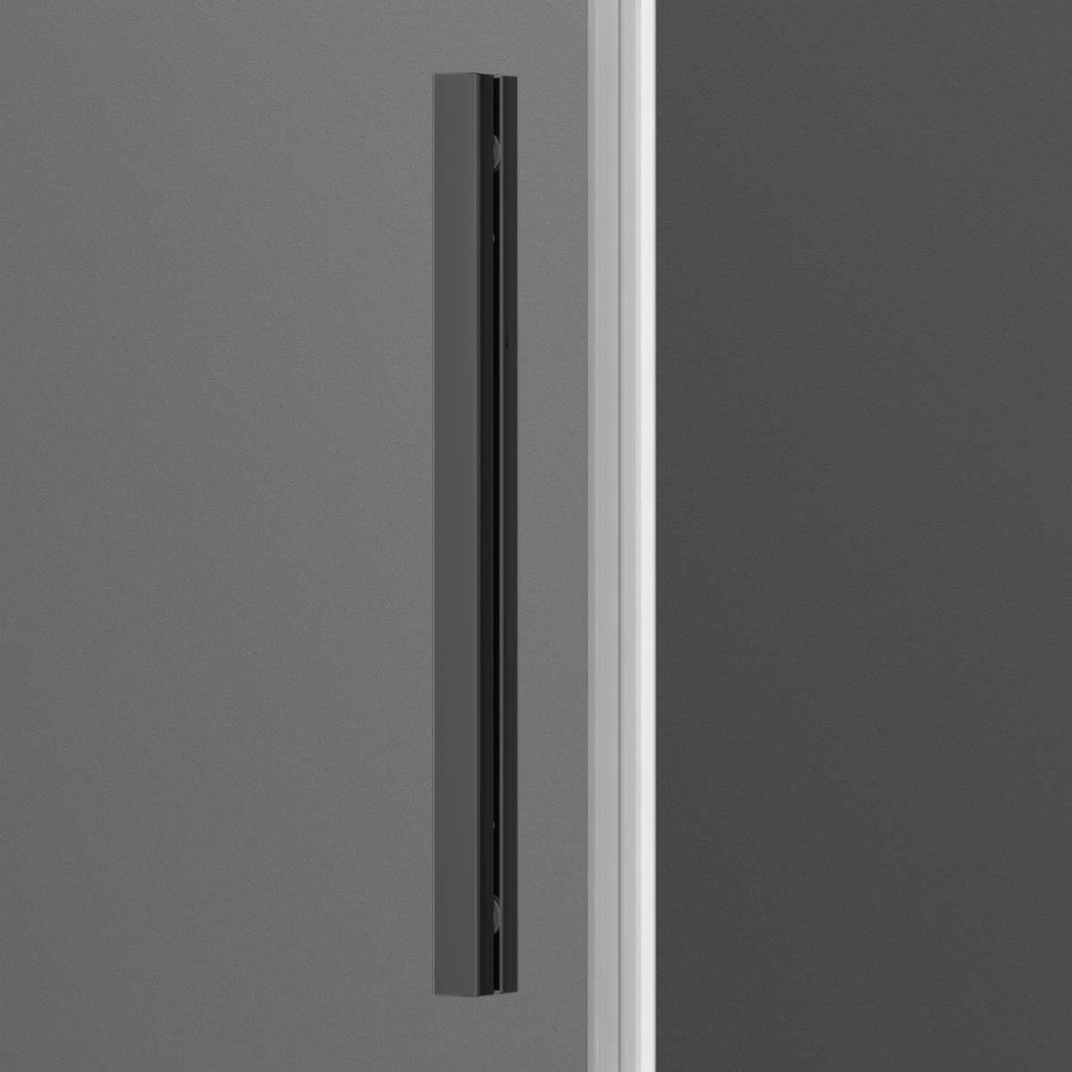 Душевой уголок Soft VSR-3SO9015CLGM, 1500*900, вороненая сталь, стекло прозрачное