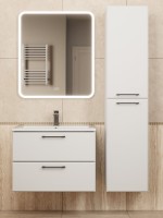 Шкаф-пенал для ванной Uperwood Foster NEW 36х30х160 см, белый