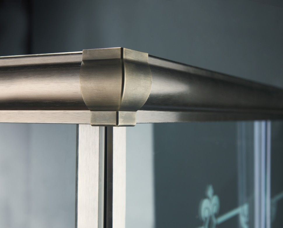 Душевой уголок CEZARES GIUBILEO-A-2-90-SCORREVOLE-CP-Br