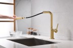 Смеситель для кухни Neo, светлое брашированное золото, Ne214419-SBG, Starke-Paulmark