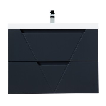 База под раковину подвесная BelBagno VITTORIA-800-2C-SO-GO-P Grigio Opaco