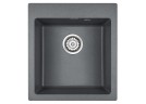 Мойка KANTE 45, IT-GRANIT, PM104651-DG, графит, 460х510 мм, Paulmark