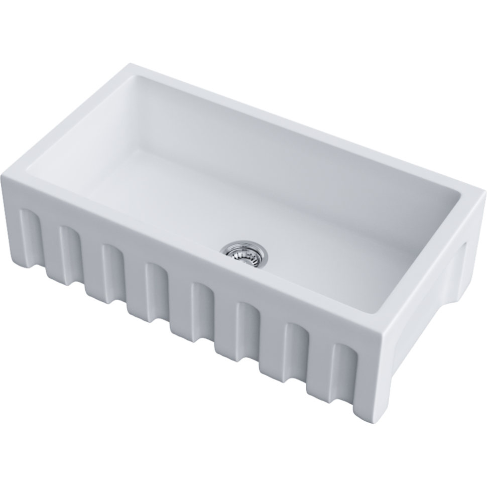 Кухонная мойка Omoikiri Mikura 83-WH Natceramic/белый