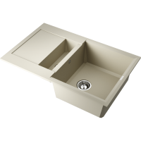 Кухонная мойка Omoikiri Sakaime 78-2-BE Tetogranit/ваниль