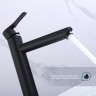 Смеситель Splenka высокий для умывальника S223.15.06 Черный