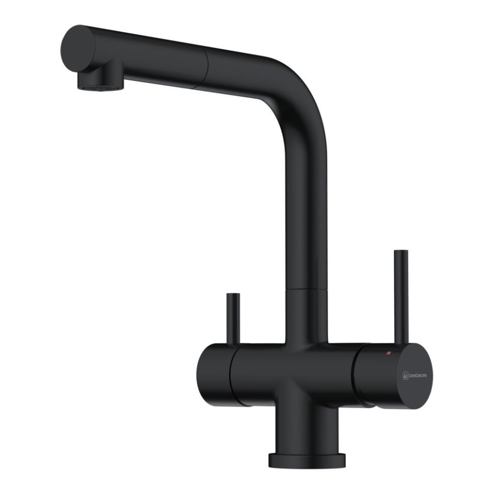 Смеситель для кухни Omoikiri Takamatsu-S-GB латунь/графит