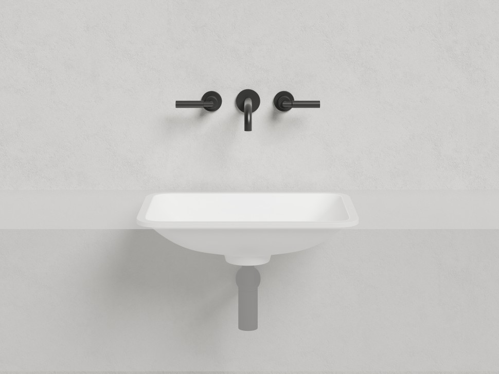 Раковина встраиваемая MAREA 06 550х400х134 S-Stone Матовое