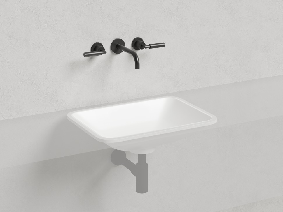 Раковина встраиваемая MAREA 06 550х400х134 S-Stone Матовое