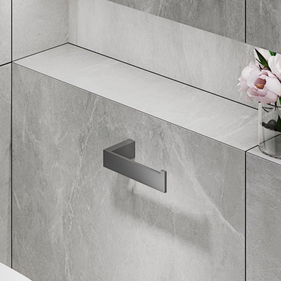 Бумагодержатель Timo Petruma 15241/18 черное золото