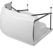 Акриловая ванна Aquanet Capri 170x110 L (с каркасом)