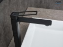 Смеситель высокий для раковины Gid Niagara L057-BM-D L057BMD черный матовый