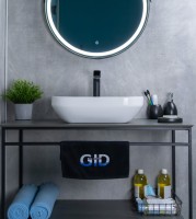 Раковина Gid D1468 51195 накладная белая 50x36x14.5