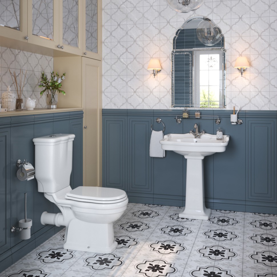 Чаша напольного безободкового унитаза BelBagno BOHEME BB115CPR