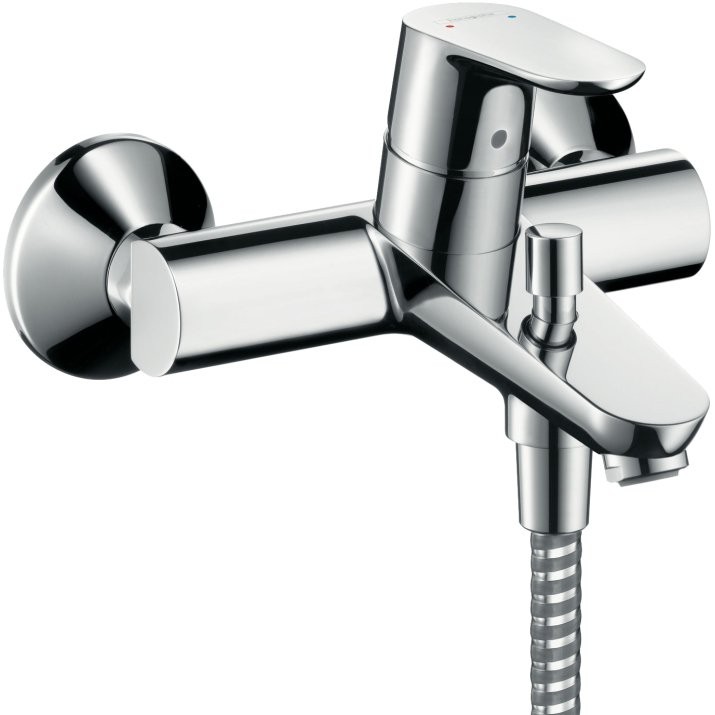 Смеситель для ванн, для душа Hansgrohe Focus хром (31940000)