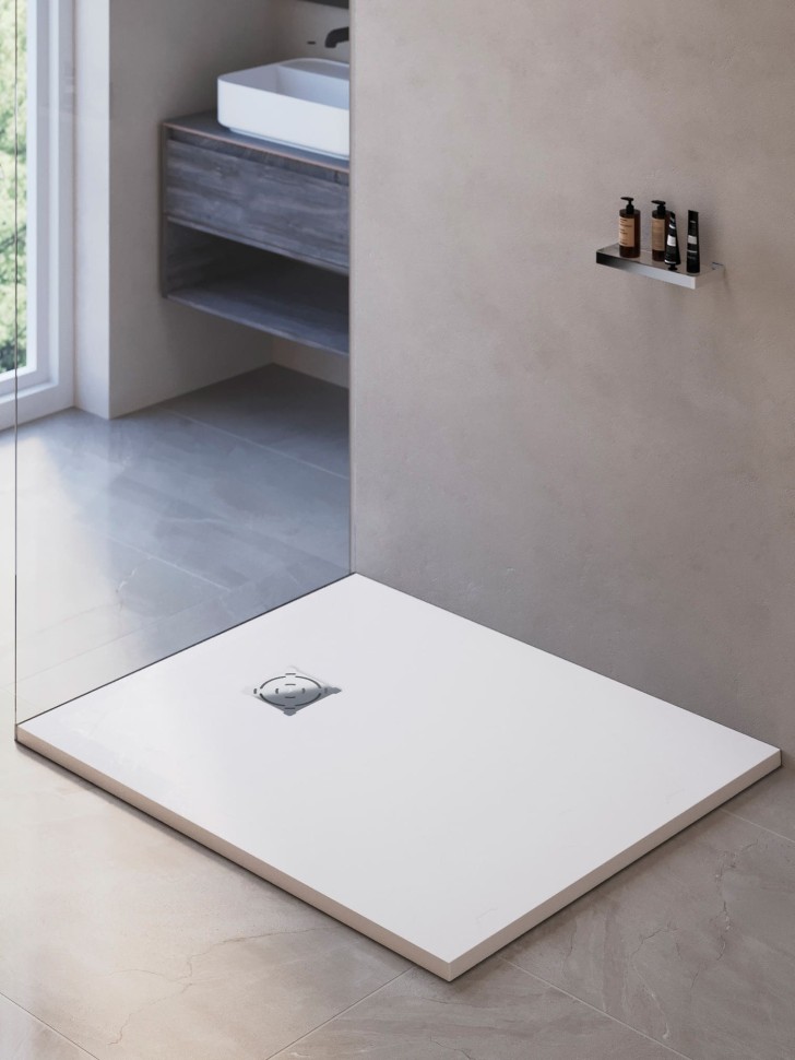 Душевой поддон RGW Stone Tray ST-W, искусственный камень, белый, 70 см x 170 см