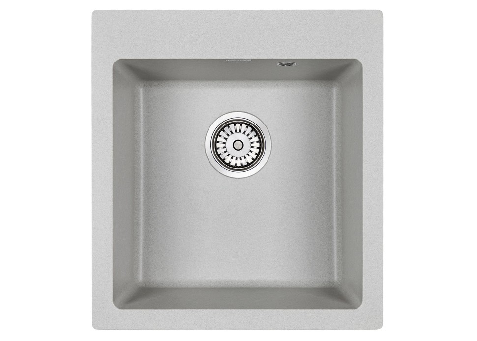 Мойка KANTE 45, IT-GRANIT, PM104651-GR, серый, 460х510 мм, Paulmark