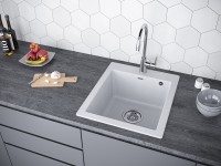 Мойка KANTE 45, IT-GRANIT, PM104651-GR, серый, 460х510 мм, Paulmark