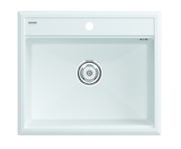 Мойка STEPIA 60, IT-GRANIT, PM115951-WH , белый, 590х510, Paulmark